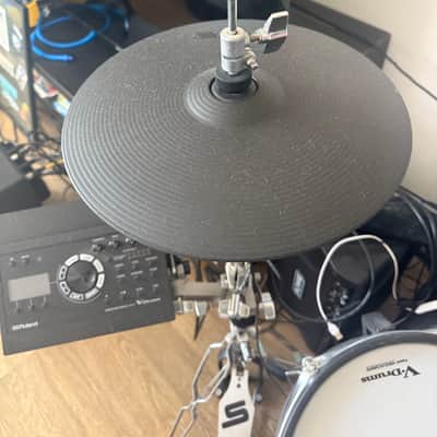 Roland VAD307 Acoustic Design Series Electronic V-Drum Kit 2022 - Present - Black image 2