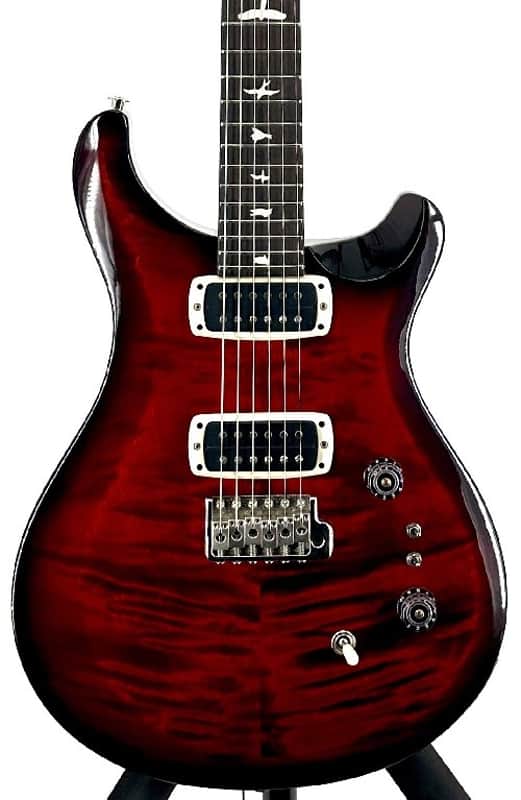 PRS S2 Custom 24-08 Fire Red Burst Flame maple Top with Gigbag Ser# S2078166 image 1