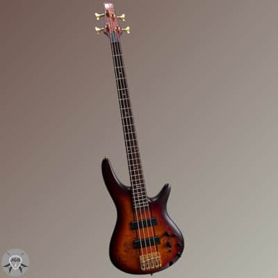 Ibanez SR800 Aged Whiskey Burst Flat 2016 - 4-String Bass - Very Good+ Condition image 2