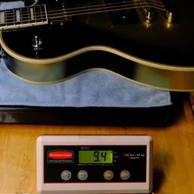 Used Epiphone Adam Jones 1979 Les Paul Custom Electric Guitar - Antique Silverburst with Case image 8