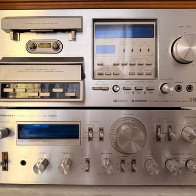 Pioneer CT-F900 4-Track Stereo Cassette Tape Deck 1978 - 1979 - Silver image 2