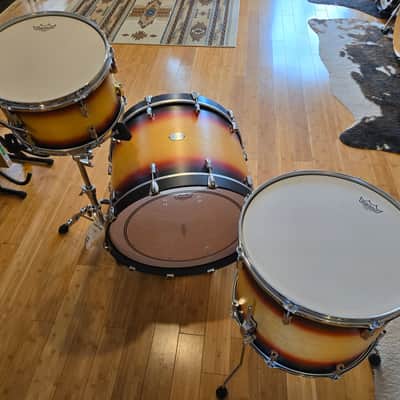 Drum Kits - Noble & Cooley 16x22 8x13 14x16 Horizon Series Drum Kit (Vintage Sunburst Satin) image 12
