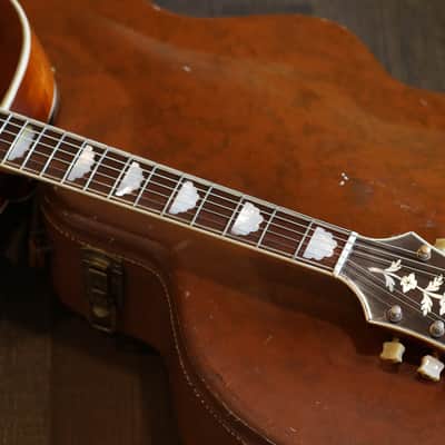 1953 Epiphone De Luxe Acoustic Archtop Guitar Sunburst From Tommy Shaw of STYX Collection+OHSC(4528) image 3