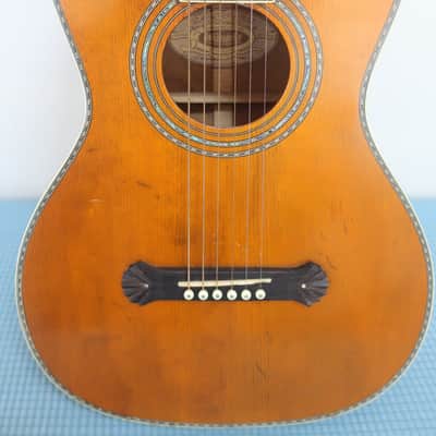 2008 Washburn 125th Anniversary R316SWKK Limited Edition Parlor Acoustic Guitar Very Clean #61 Of 250 Rare Low Action Plays Great No Original Coffin Case image 3