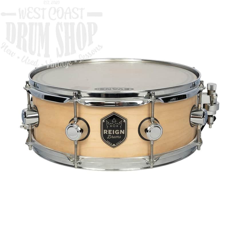 Used Reign 5x14 Maple Snare Drum image 1