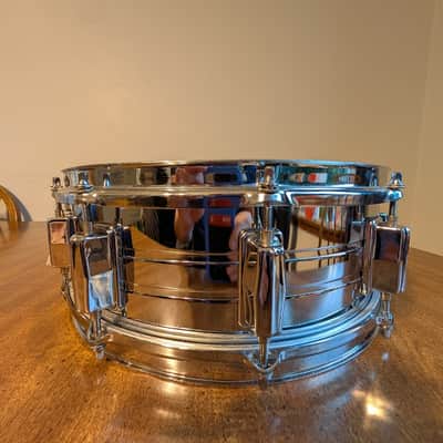 Pearl Vintage 10 lug MIJ snare drum 1970’s COS image 4