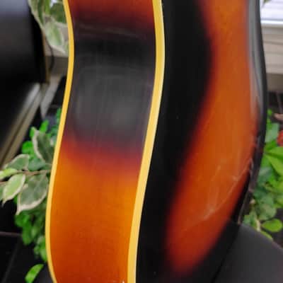 Framus Texan 5/196 Acoustic Guitar - Sunburst West Germany - Vintage 1969 Model image 21
