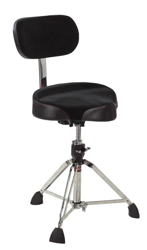 Gibraltar 9608MB 9600 Series Pro Moto Drum Throne w/ Back Rest image 1