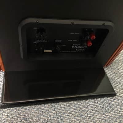 Infinity Kappa 8 Vintage Speakers ~FULLY RESTORED~ Piano Finish ! LOOK ! image 8