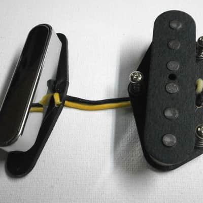 Telecaster Custom ALNICO 3 Hot Guitar Pickups SET Bridge 13k Neck 7,6k Hand Wound Fender Q pickups image 2