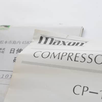 Vintage Maxon CP-101 Compressor Big Case RCA CA3080E MIJ 1981 w/Box & Manual Bild 2