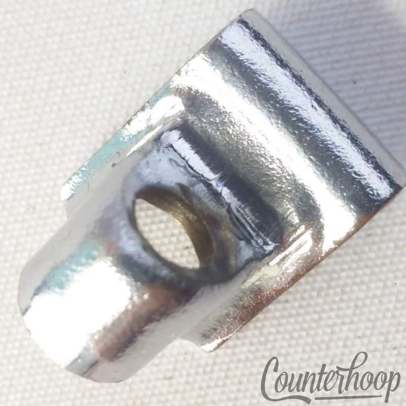 Leedy/Slingerland Tension T-Rod Clip Chrome Single-Flange Rim Tom/Snare Drum 50s image 1