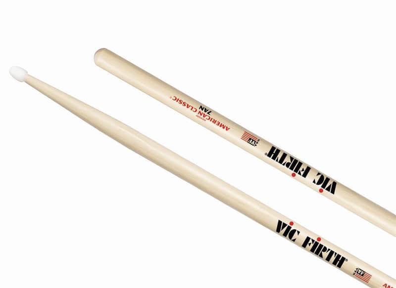 Vic Firth American Classic 7A Nylon Tip Drum Sticks (1-Pair) VF7AN image 1
