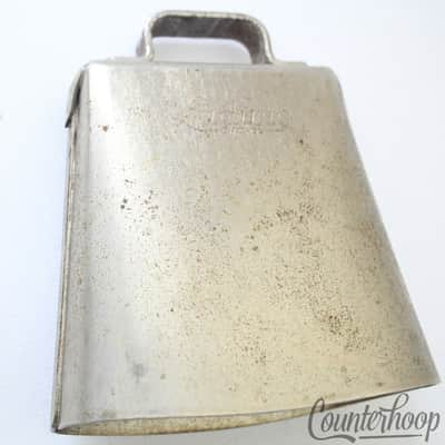 *Ludwig Gold Tone Cowbell Model 4" Chicago Cow Bell USA Vintage 60s-70s Bonham* image 1