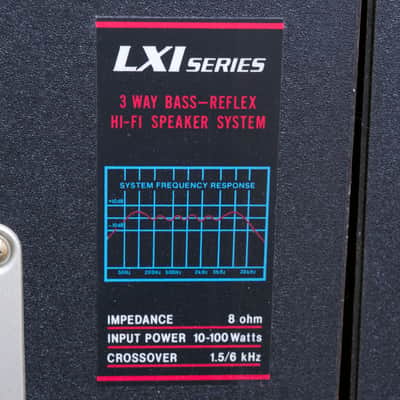 LXI Series 3-Way 8Ω 100W Hi-Fi Speaker Pair image 4