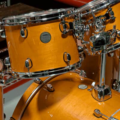 Mapex Meridian Maple 6pc Drum Set Complete with Hardware - Gloss Lacquer Natural image 2