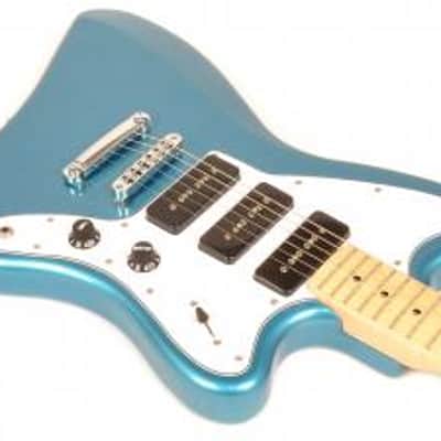 SX Liquid MN Alder 3P90 Stop LPB Lake Placid Blue Electric Guitar image 5