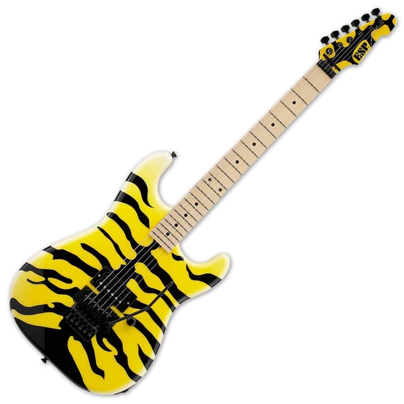 ESP M-1 Tiger George Lynch Signature Tiger image 1