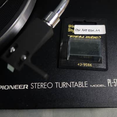 Turntable PIONEER PL-512X Belt Drive Stereo Turntable Vintage + PC-110 + stylus +Révisée image 4