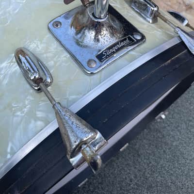 Vintage Slingerland 3pc 70's Drum Set kit 24x14,13x9,16x16 image 6