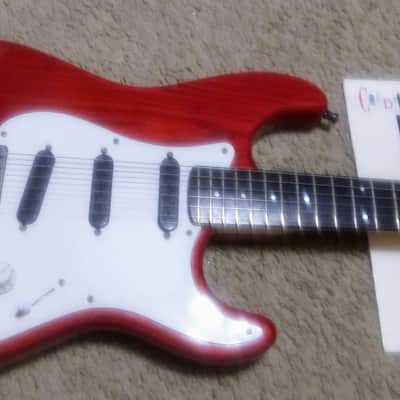Moon Stratocaster 1987 - Red image 4