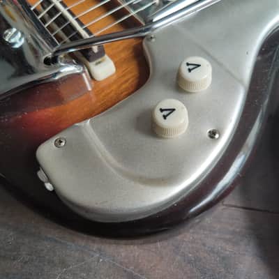 1960's Guyatone Japan LG-70 / Ibanez 1860 Electric Guitars (Matching Pair) image 5