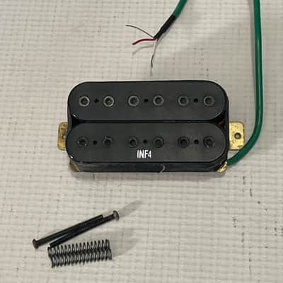 2010's Ibanez RG370DX RG Series INF4 Black Bridge Humbucker Guitar Pickup 16.05k image 1