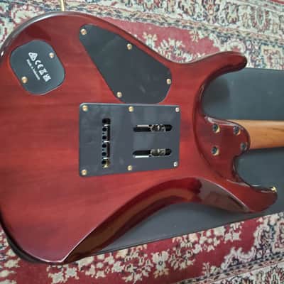 Ibanez AZ24P1QM-DEB Premium 2024 - Present - Dragon Eye Burst. image 4
