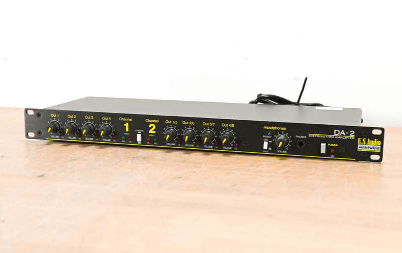 U.S. Audio Whirlwind DA-2 Dual-Channel Audio Distribution Amplifier CG013SP image 1