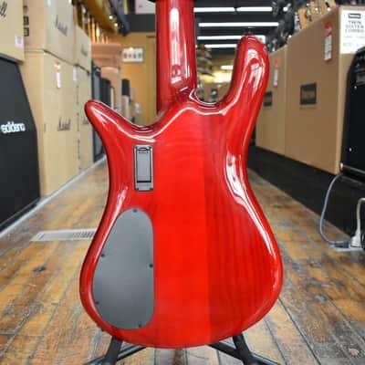 Spector Euro 5 CST 5-String Electric Bass Guitar Natural Red Burst Gloss w/Padded Gig Bag image 3