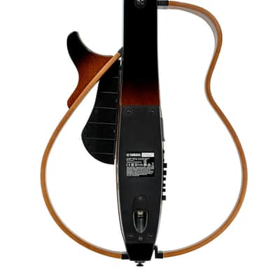 Pre-Owned Yamaha SLG200N Nylon-String Silent Acoustic-Electric Guitar - Tobacco Sunburst | Used image 4