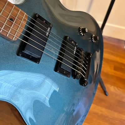 Squier Contemporary Active Starcaster - Gunmetal Metallic w/Case! image 7