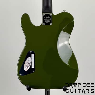 Schecter Diamond Series Jack Fowler PT Electric Guitar - Drab Green image 11