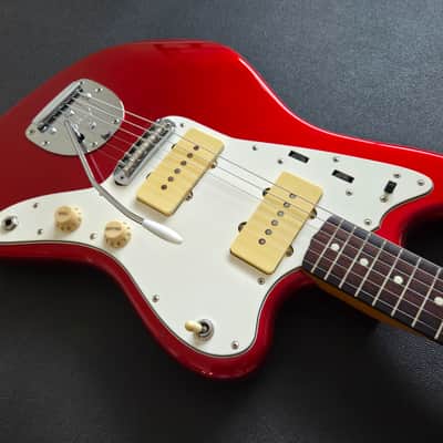 Fender Jazzmaster JM-66 '90s MIJ Candy Apple Red image 16