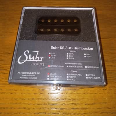 Suhr SSH+ 53mm Bridge Humbucker - Black image 2