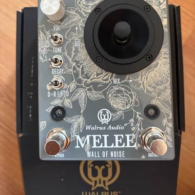 Walrus Audio Melee Wall of Noise Limited Edition - Floral Series 2024 - Grey Floral image 2