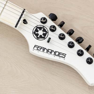 2001 Fernandes Star Wars Limited Edition Retrorocket SW-85ST Stormtrooper w/ Case, Hangtag image 4