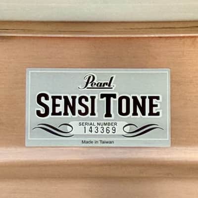 Pearl STA1450PB SensiTone Premium 14x5" Beaded Phosphor Bronze Snare Drum 2014 - 2020 - Bronze image 7