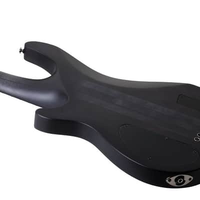 Schecter Hellraiser Extreme-5 See-Thru Black Satin STBLS New 5-String Electric Bass Guitar + GIG BAG image 5