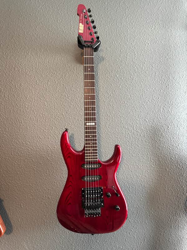 ESP Mirage 90's - See Thru Red image 1