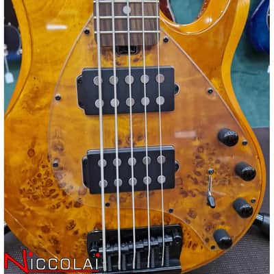 STERLING BY MUSIC MAN - STINGRAY5 HH RAY35HH POPLAR BURL AMBE image 3