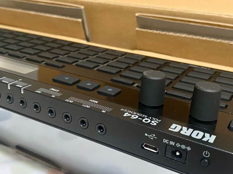 Korg SQ64 Polyphonic Sequencer 2020 - Present - Black