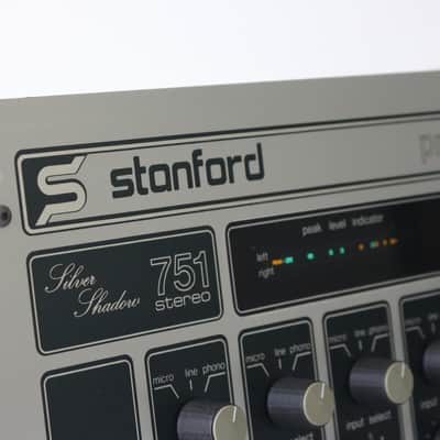 Stanford 751 "Silver Shadow" Analogue DJ Mixer image 10