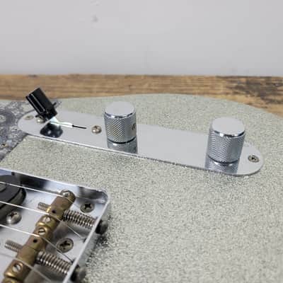 2017 Fender Brad Paisley Road Worn Telecaster - Silver Sparkle image 13