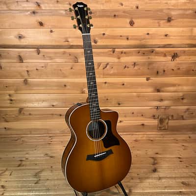 Taylor 214ce-K DLX Special Edition Acoustic Guitar DEMO - Honeyburst image 2