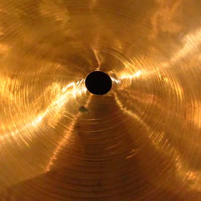 Zildjian 1959-66' K Zildjian Istanbul 14" HiHats Cymbal Intermediate Stamp 789g/907g image 6