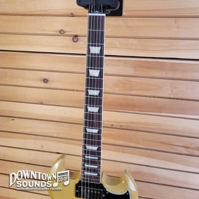 Gibson SG Standard '61 Stop Bar with Gibson Hard Case - TV Yellow image 4