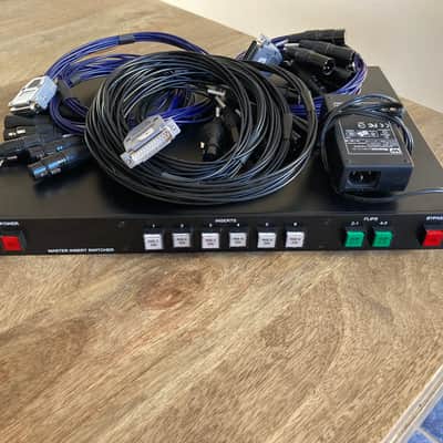 Custom Master Insert Switcher Mastering grade + all multicore cables image 1