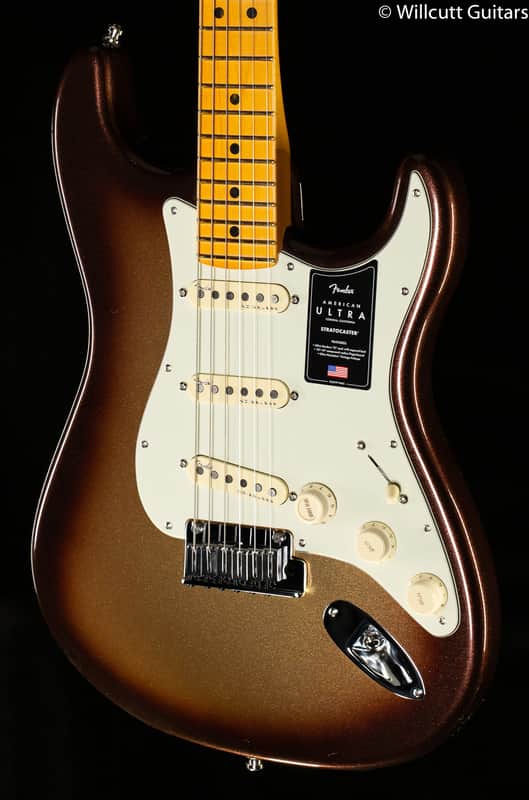 Fender American Ultra Stratocaster Mocha Burst Maple (782) image 1