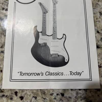 Robin Guitars Catalog Brochure 80s Doubleneck Raider Ranger Freedom Bass RDN Octave image 1